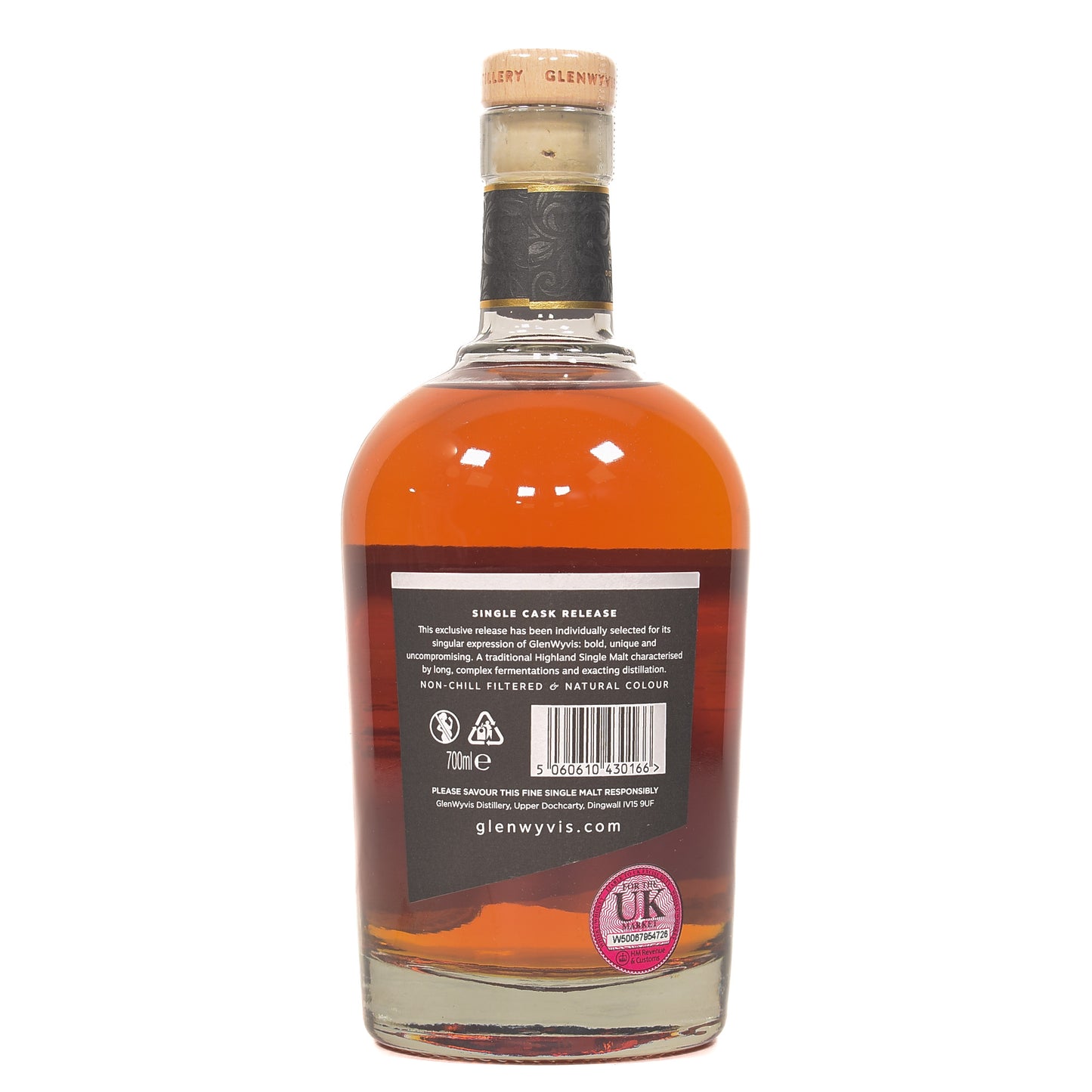 GlenWyvis - UK Exclusive - Single 1st Fill Oloroso Hogshead #60