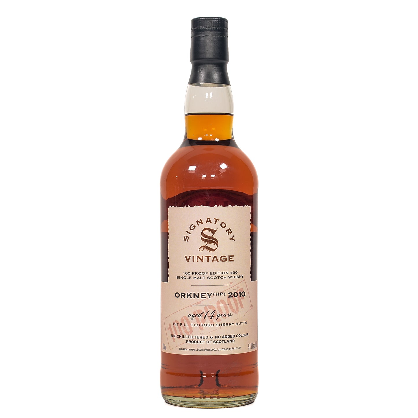 Orkney (HP) - 14 Year Old - Signatory 100 Proof #30