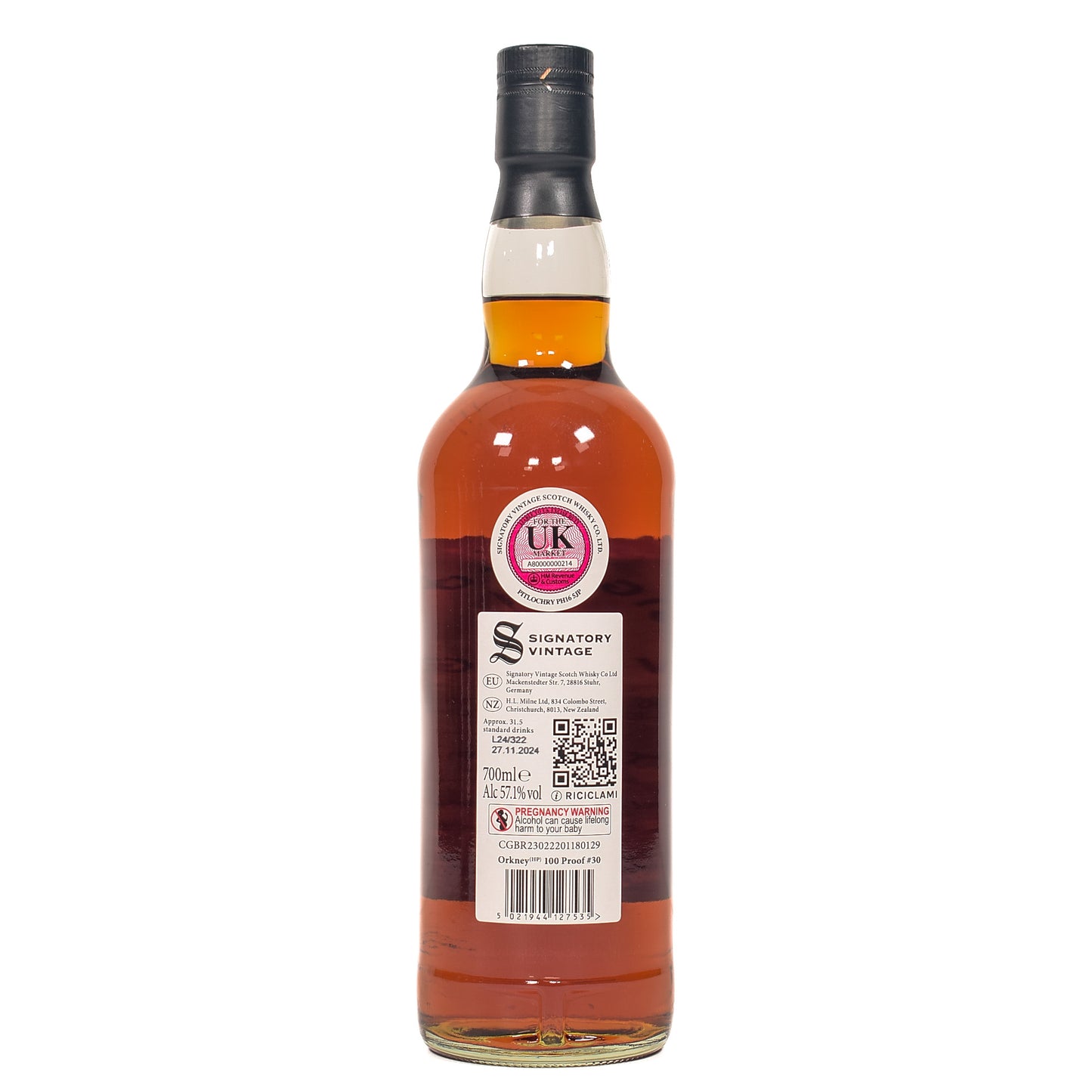 Orkney (HP) - 14 Year Old - Signatory 100 Proof #30