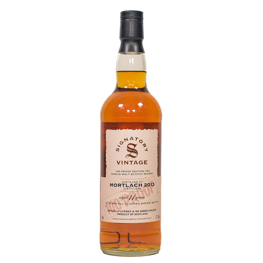 Mortlach - 11 Year Old - Signatory 100 Proof #34