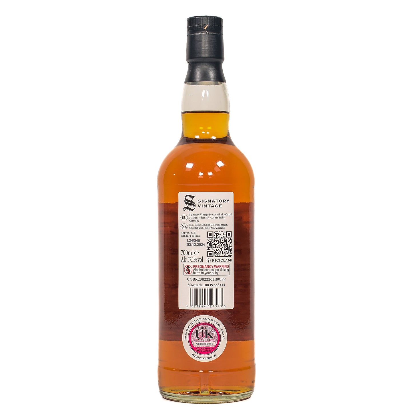 Mortlach - 11 Year Old - Signatory 100 Proof #34