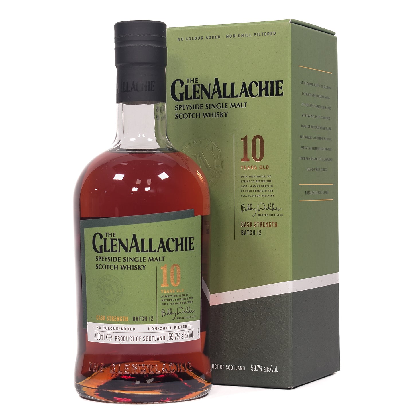 GlenAllachie - 10 Year Old - Cask Strength Batch 12