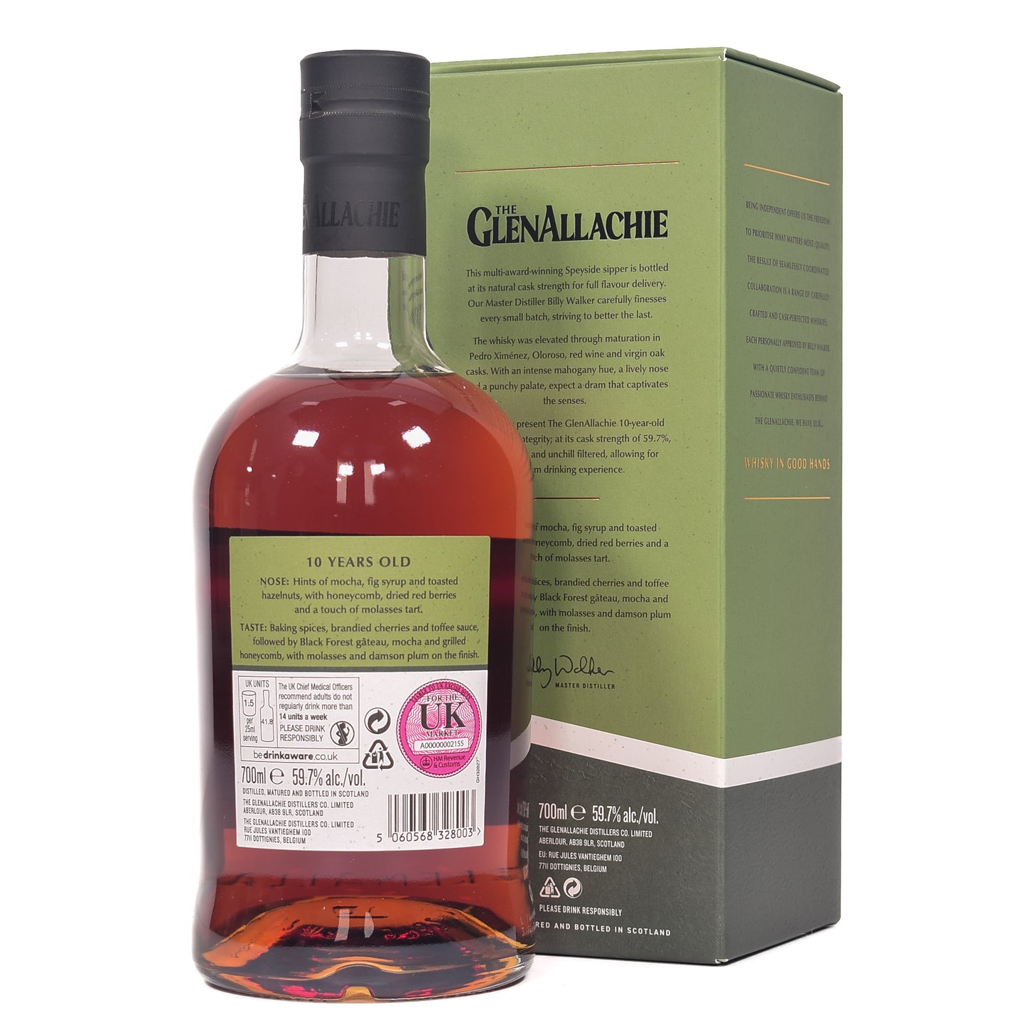 GlenAllachie - 10 Year Old - Cask Strength Batch 12