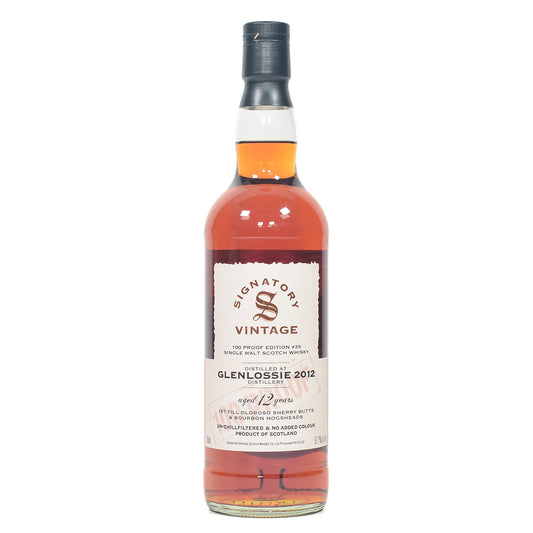 Glenlossie - 12 Year Old - Signatory 100 Proof #35