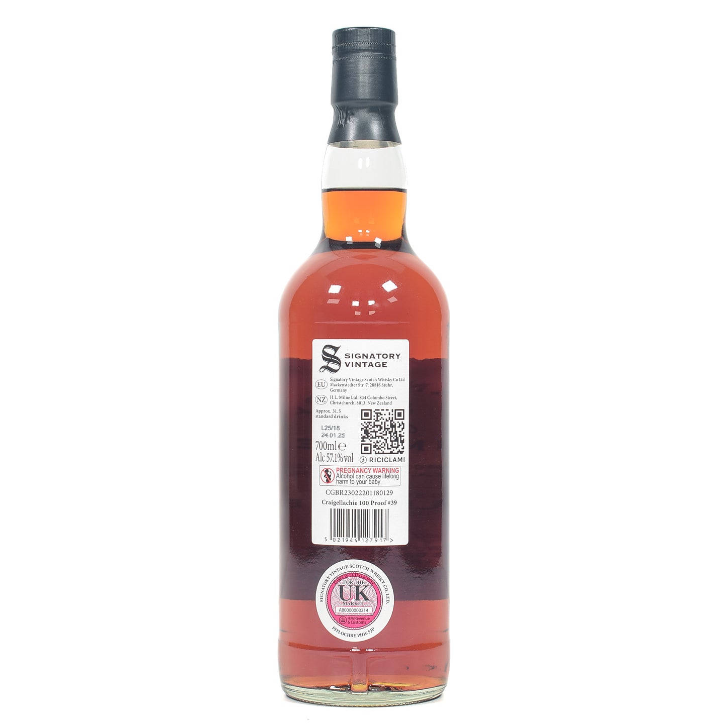 Craigellachie - 10 Year Old - Signatory 100 Proof #39