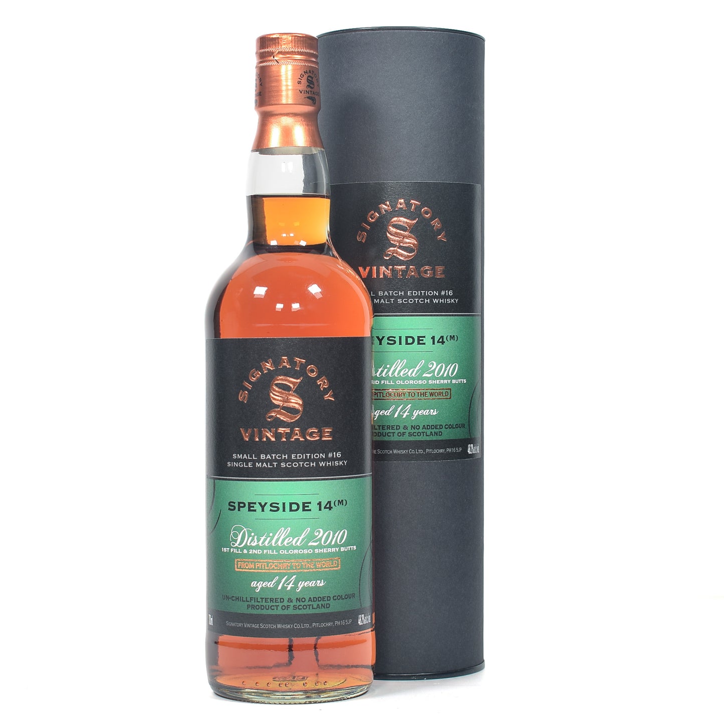 Speyside (M) - 2010 - Small Batch No.16 - Signatory