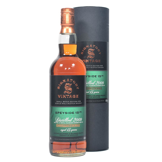 Speyside (M) - 15 Year Old - Signatory Small Batch #18