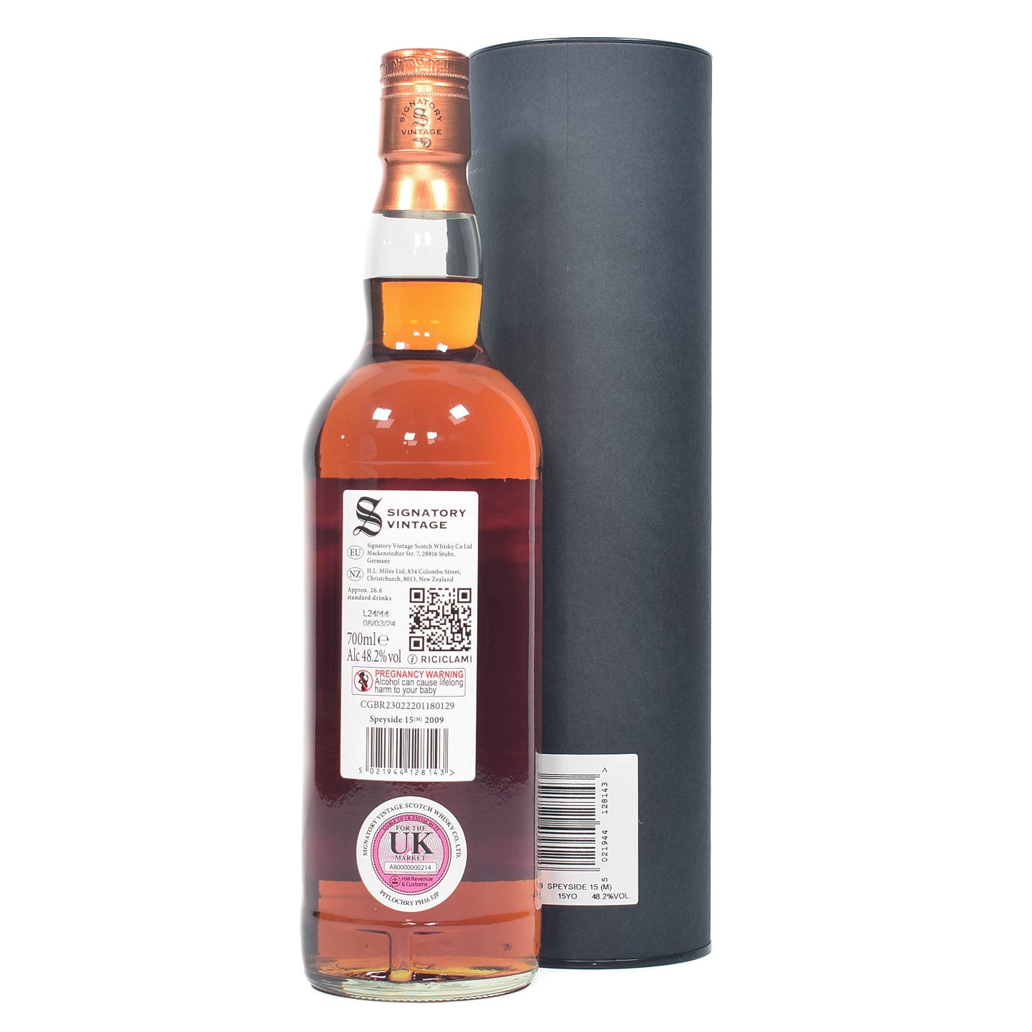 Speyside (M) - 15 Year Old - Signatory Small Batch #18