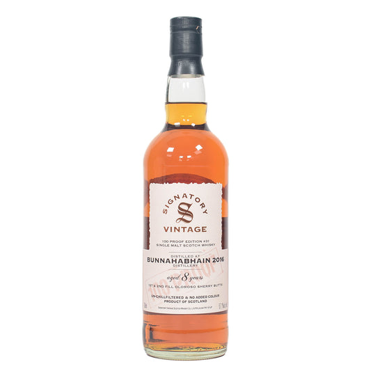 Bunnahabhain - 8 Year Old - Signatory 100 Proof