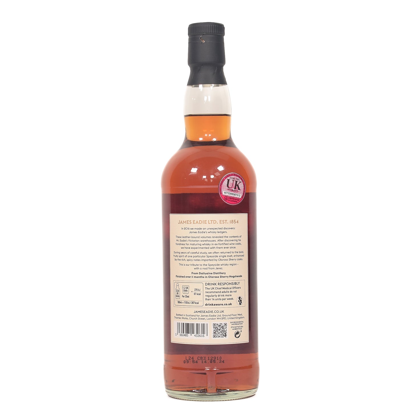 Dailuaine - 10 Year Old - James Eadie - Speyside
