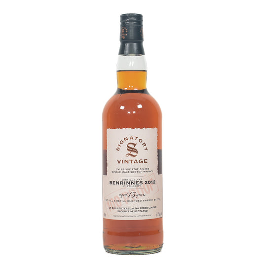 Benrinnes - 13 Year Old - 100 Proof #56 - Signatory