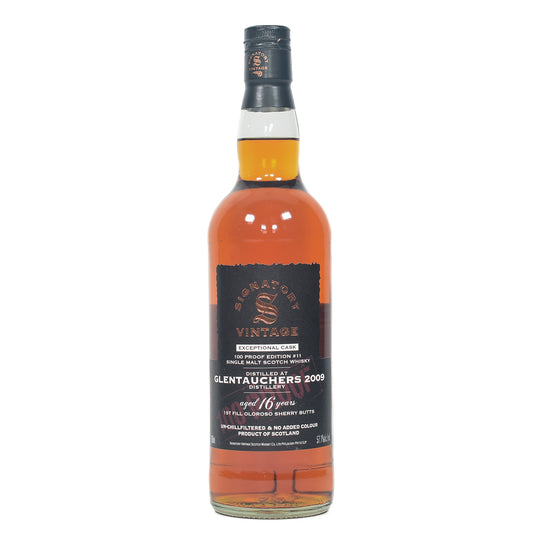 Glentauchers - 16 Year Old - 100 Proof Exceptional #11 - Signatory