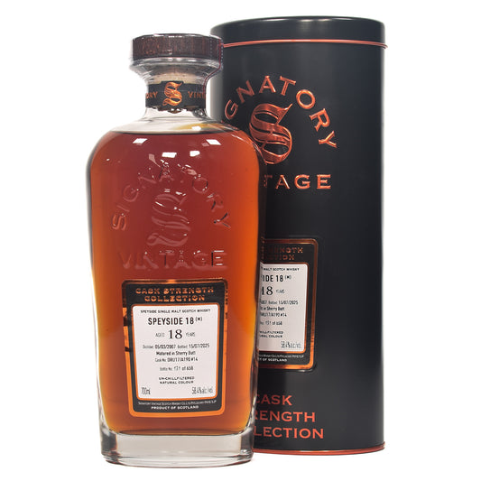 Speyside (M) - 18 Year Old - Signatory No.14