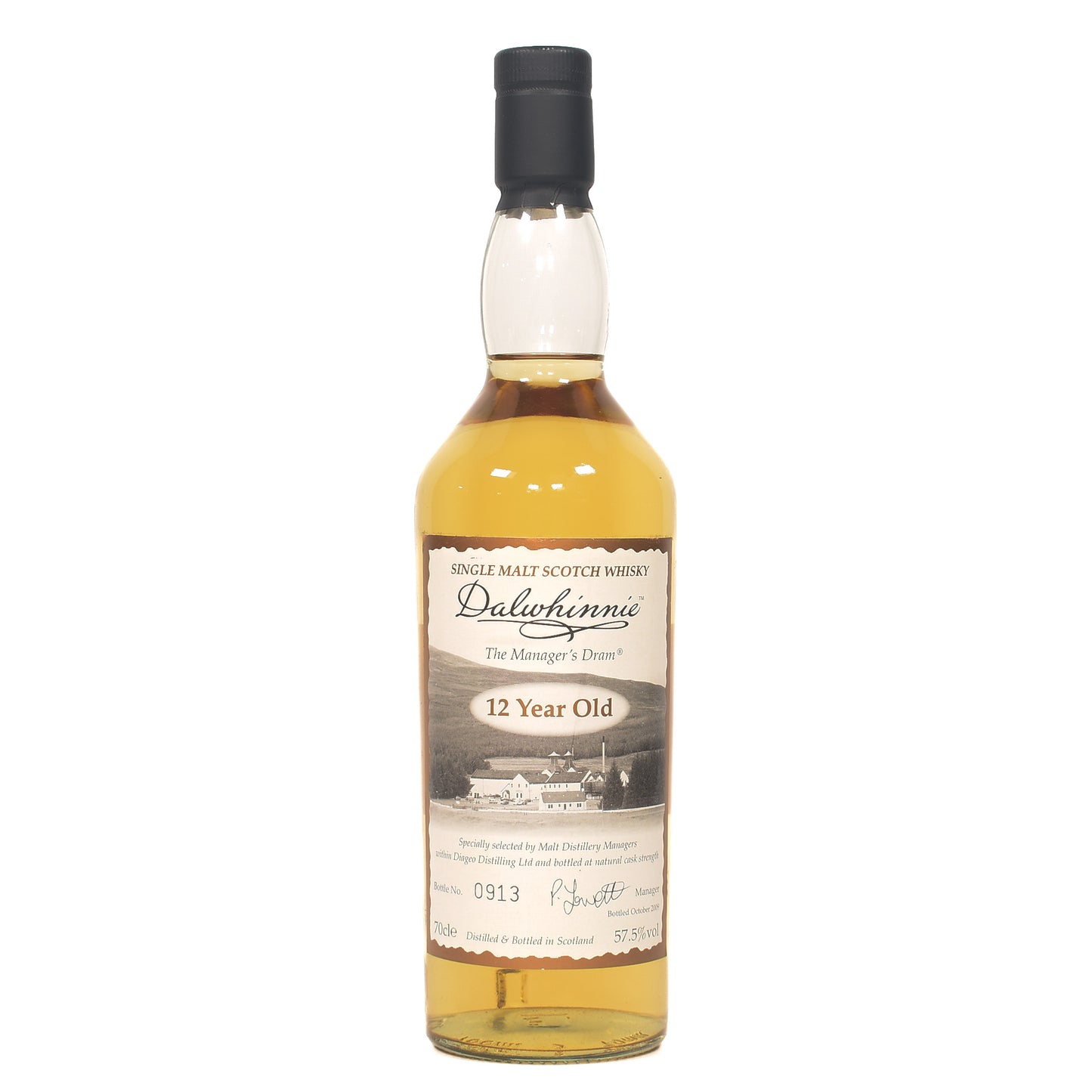 Dalwhinnie - 12 Year Old - Managers Dram 2009