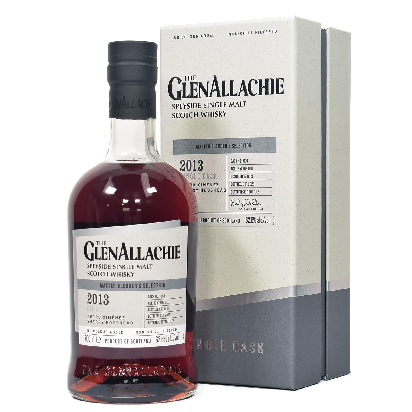GlenAllachie - 12 Year Old - 2013 PX Single Cask - Master Blenders Selection