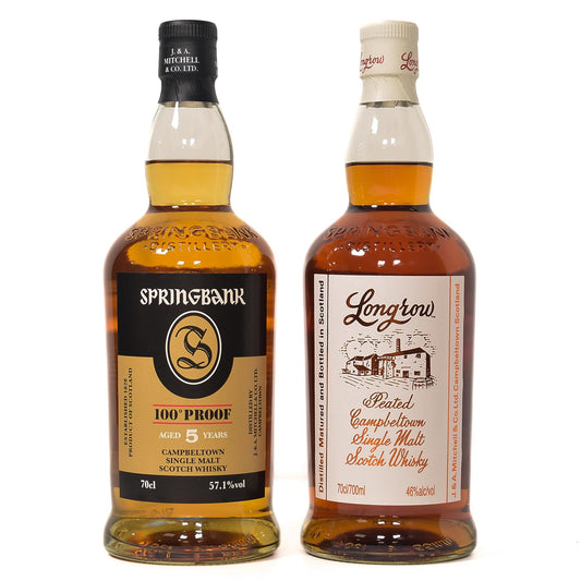 Springbank 5 Year Old 100 Proof - Longrow Peated Combo (2x70cl)