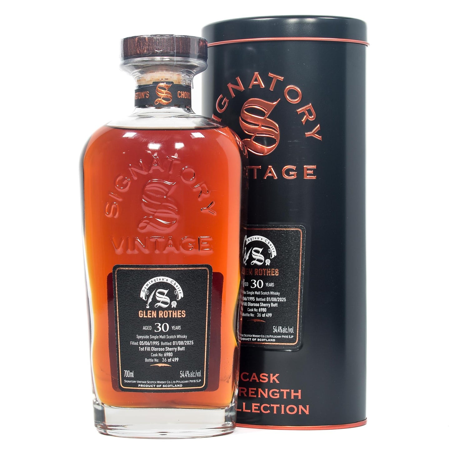 Glenrothes - 1995 - 30 Year Old - Signatory Symington's Choice