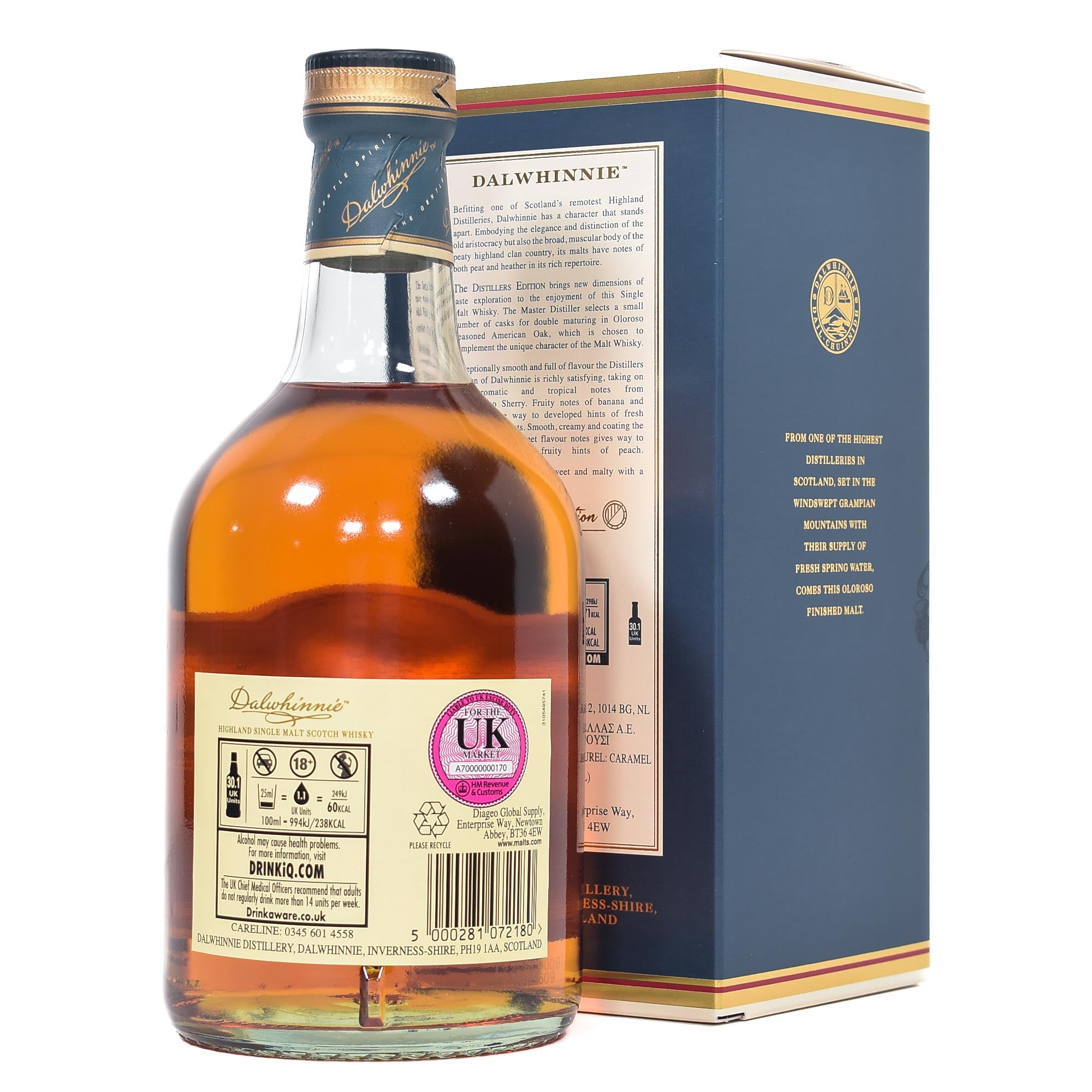 ダルウィニーDalwhinnie Distiller's Edition Dalwhinnie Distillers Edition pret 335.99 lei (0.7 L)