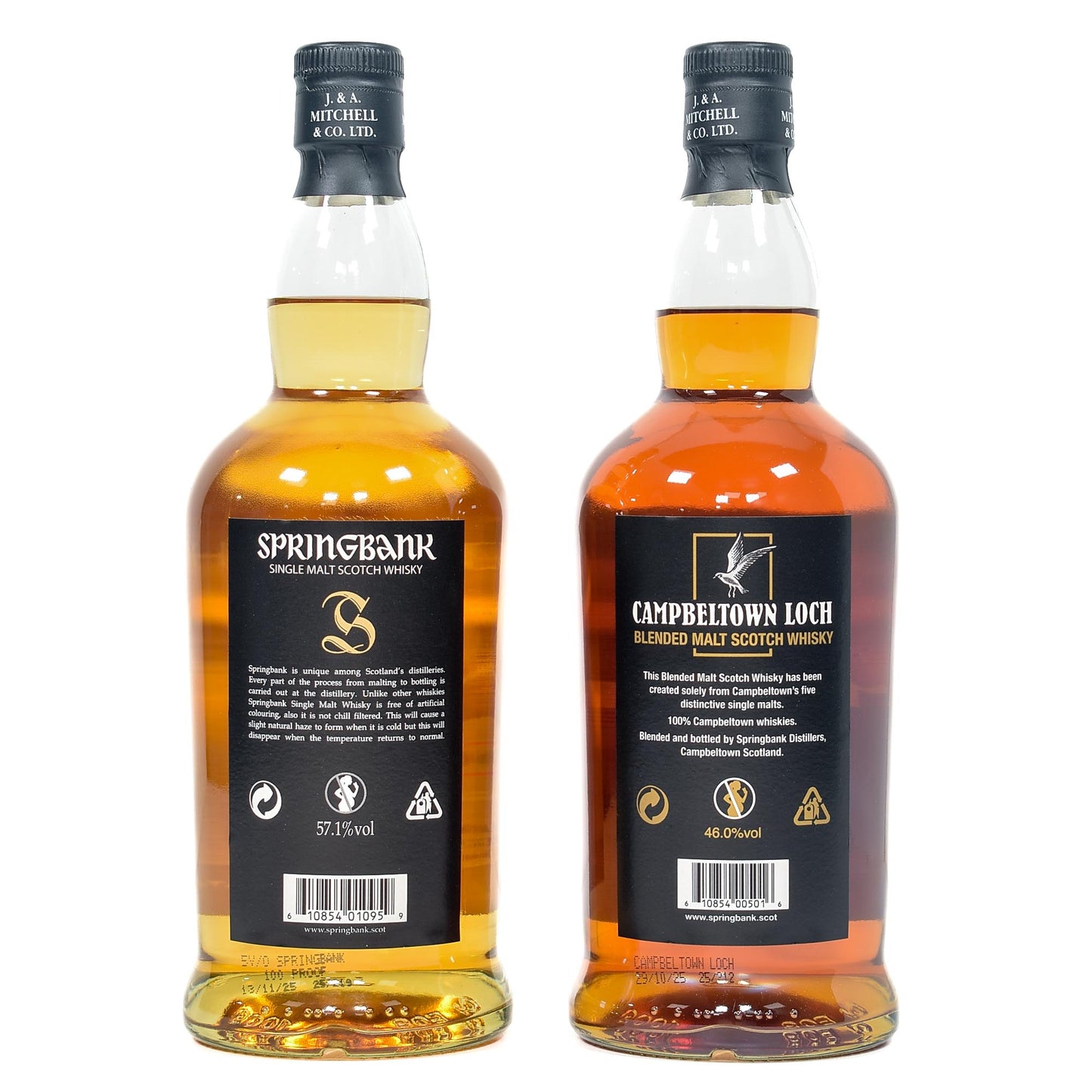 Springbank - 5 Year Old 100 Proof & Campbeltown Loch Combo (2x70cl)