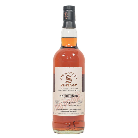 Benrinnes - 13 Year Old - 100 Proof #78 - Signatory